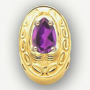 80781 Amethyst Bracelet Slide 